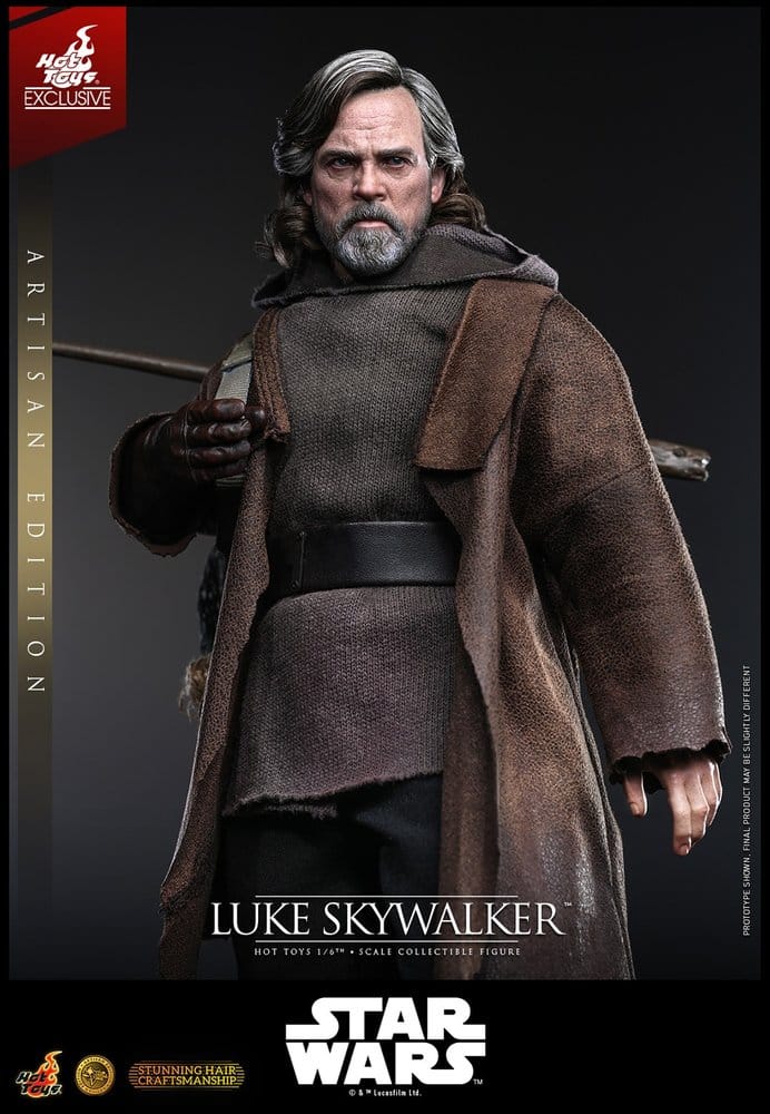 Star Wars: Die letzten Jedi Movie Masterpiece Actionfigur 1/6 Luke Skywalker (Artisan Edition) 29 cm