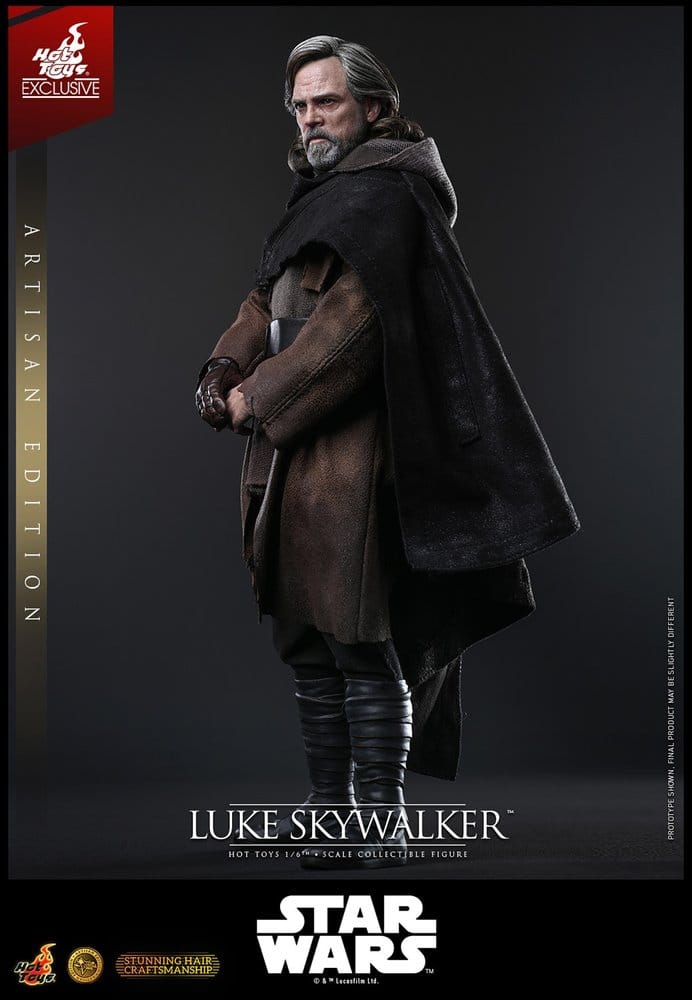 Star Wars: Die letzten Jedi Movie Masterpiece Actionfigur 1/6 Luke Skywalker (Artisan Edition) 29 cm