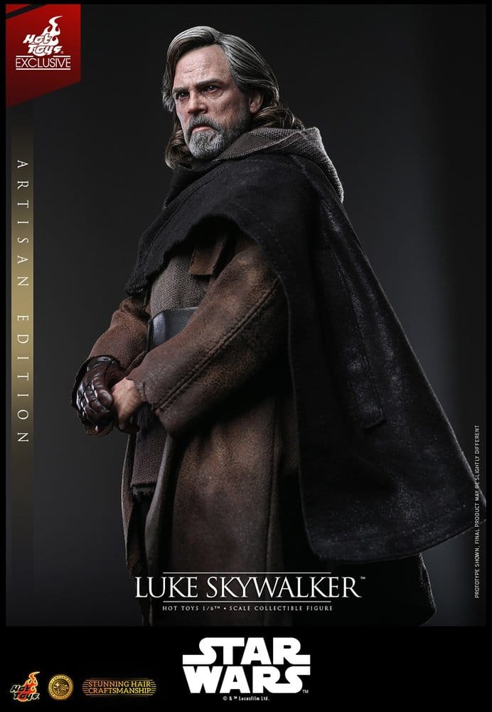 Star Wars: Die letzten Jedi Movie Masterpiece Actionfigur 1/6 Luke Skywalker (Artisan Edition) 29 cm