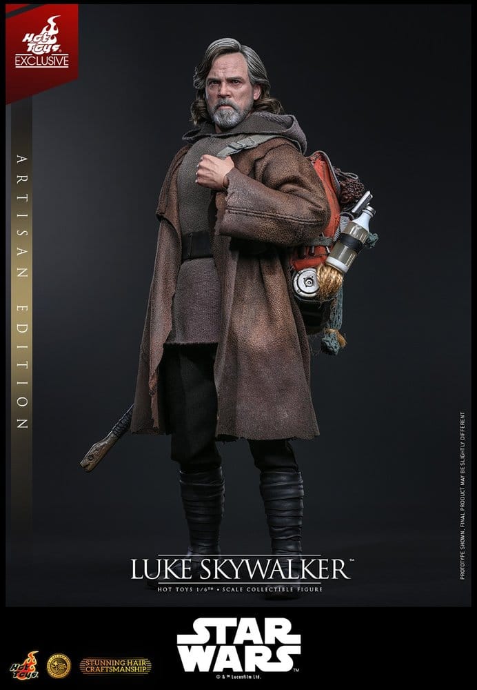 Star Wars: Die letzten Jedi Movie Masterpiece Actionfigur 1/6 Luke Skywalker (Artisan Edition) 29 cm