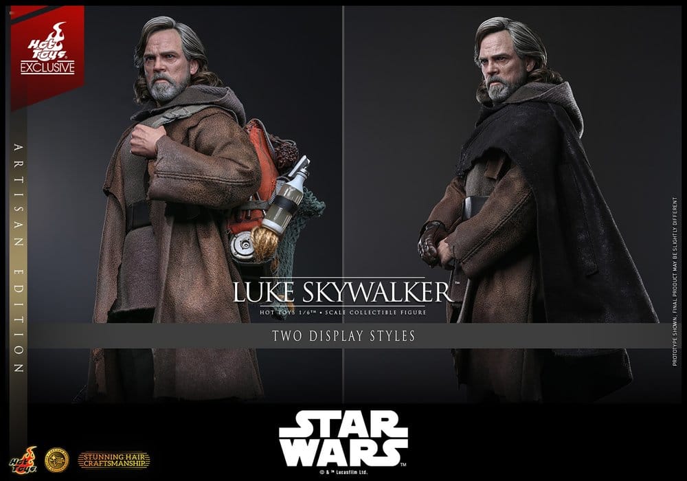 Star Wars: Die letzten Jedi Movie Masterpiece Actionfigur 1/6 Luke Skywalker (Artisan Edition) 29 cm