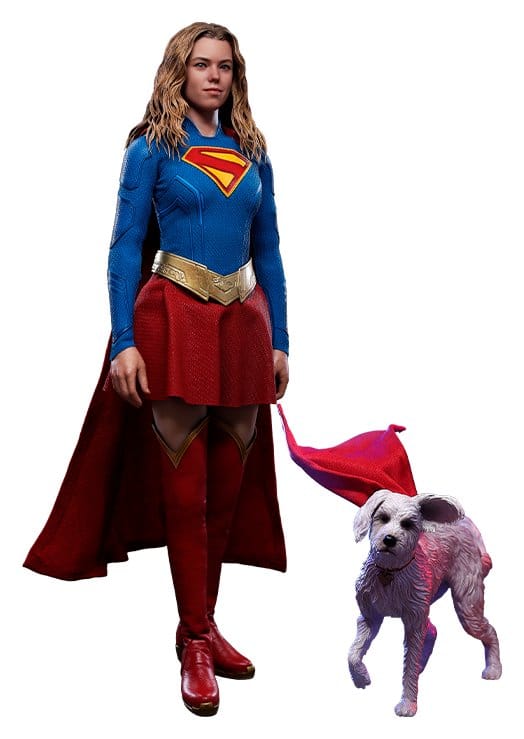 DC Comics Movie Masterpiece Actionfiguren Set Supergirl & Krypto 28 cm