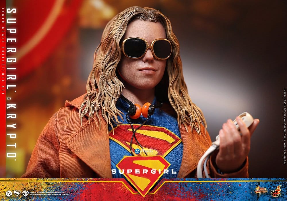 DC Comics Movie Masterpiece Actionfiguren Set Supergirl & Krypto 28 cm