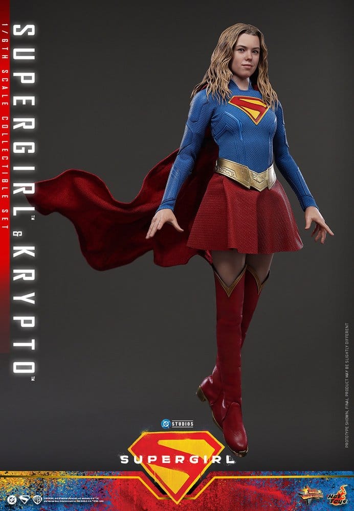 DC Comics Movie Masterpiece Actionfiguren Set Supergirl & Krypto 28 cm