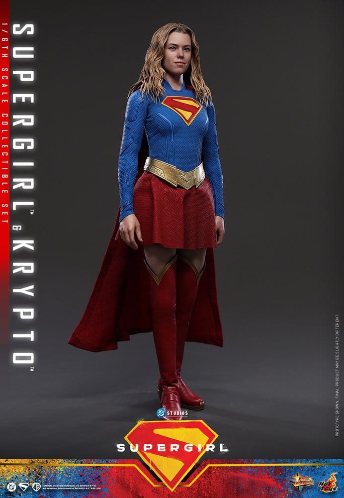 DC Comics Movie Masterpiece Actionfiguren Set Supergirl & Krypto 28 cm