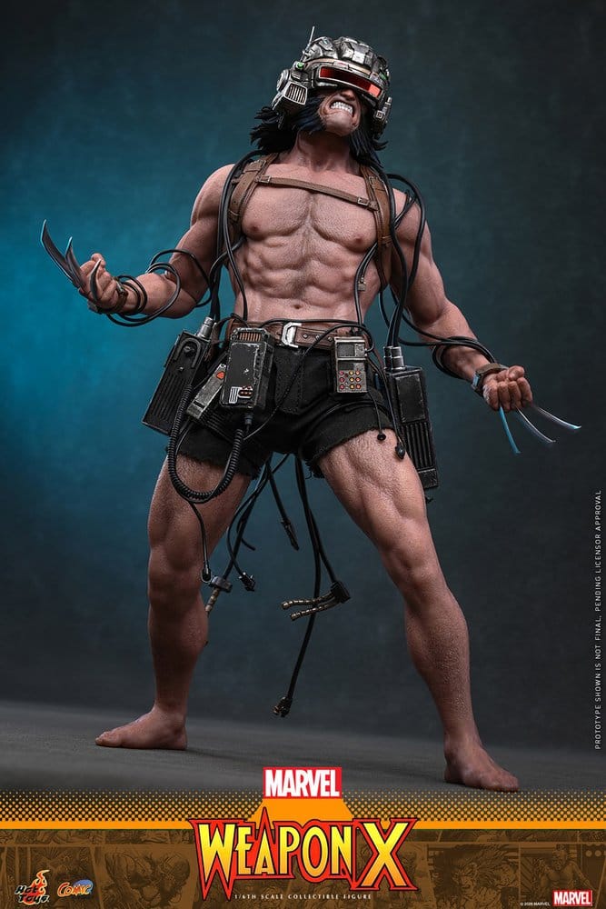 Marvel Comic Masterpiece Actionfigur 1/6 Weapon X 31 cm