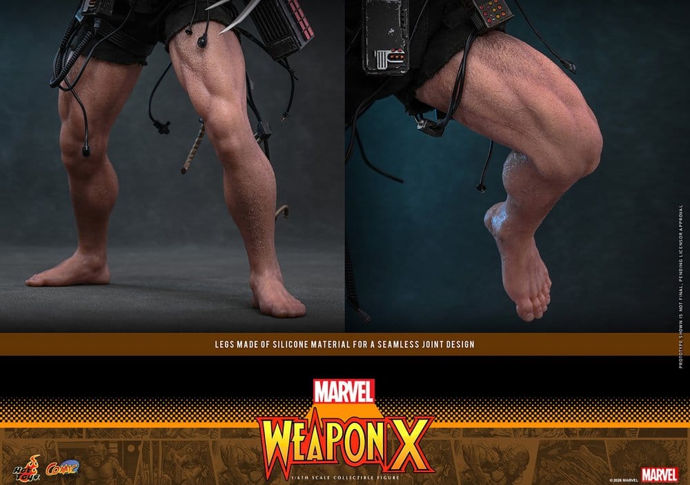 Marvel Comic Masterpiece Actionfigur 1/6 Weapon X 31 cm
