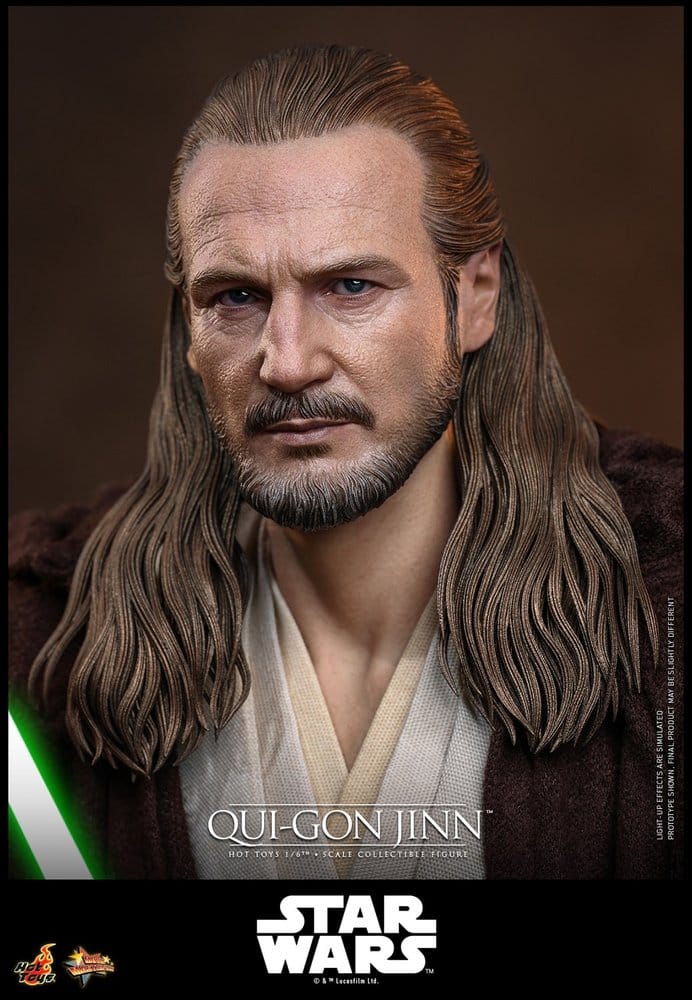 Star Wars: Die dunkle Bedrohung Movie Masterpiece Actionfigur 1/6 Qui-Gon Jinn (Artisan Edition) Hot Toys Exclusive 32 cm