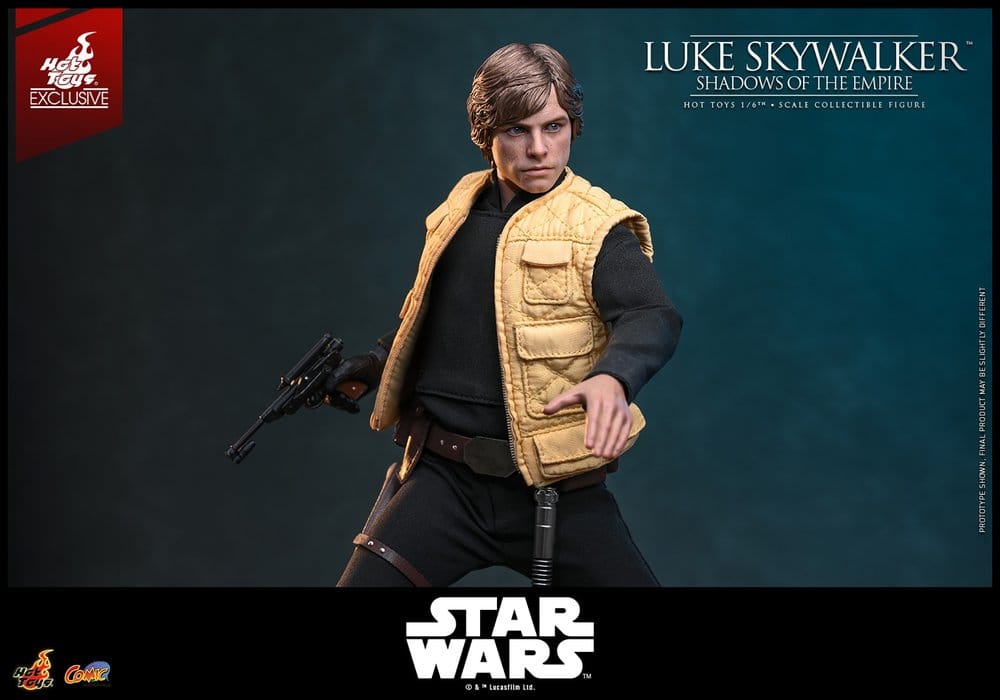 Star Wars Comic Masterpiece Actionfigur 1/6 Luke Skywalker (Shadows Of The Empire) (Hot Toys Exclusive) 28 cm