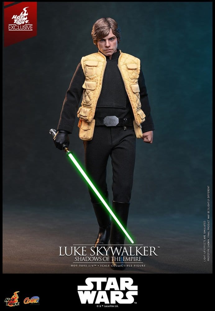 Star Wars Comic Masterpiece Actionfigur 1/6 Luke Skywalker (Shadows Of The Empire) (Hot Toys Exclusive) 28 cm