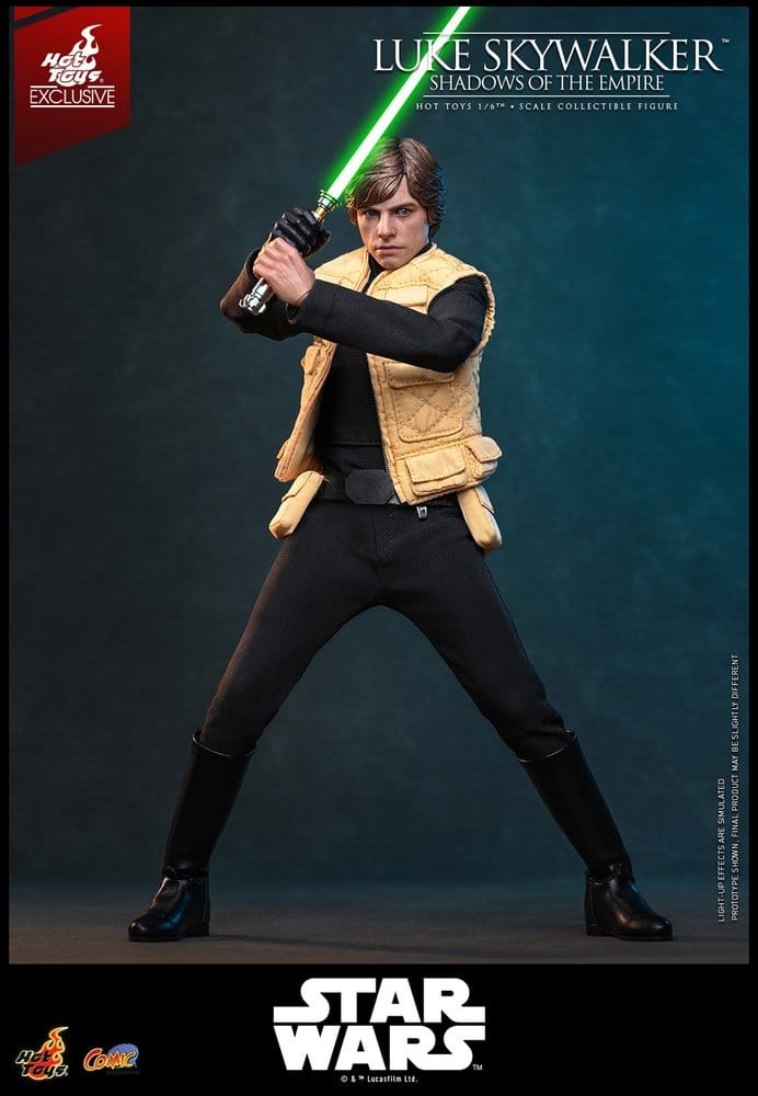 Star Wars Comic Masterpiece Actionfigur 1/6 Luke Skywalker (Shadows Of The Empire) (Hot Toys Exclusive) 28 cm