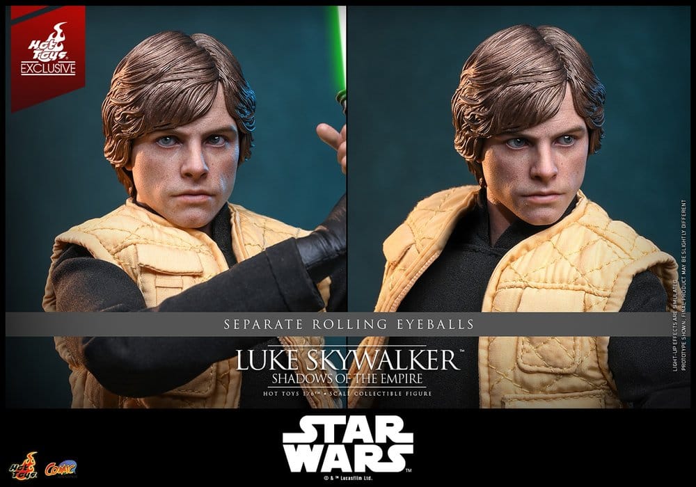 Star Wars Comic Masterpiece Actionfigur 1/6 Luke Skywalker (Shadows Of The Empire) (Hot Toys Exclusive) 28 cm