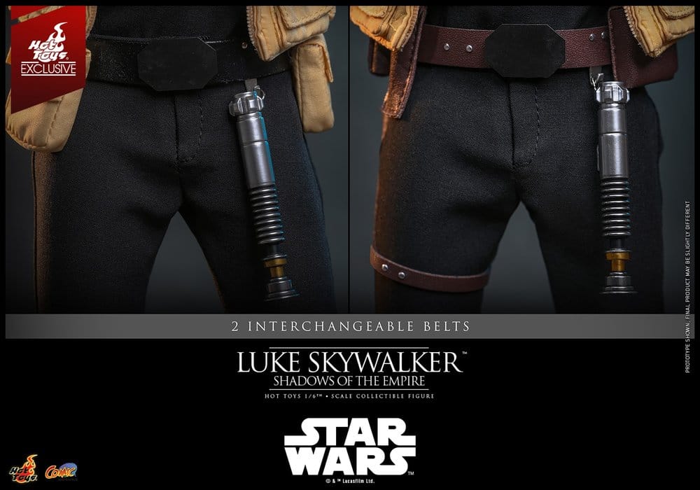 Star Wars Comic Masterpiece Actionfigur 1/6 Luke Skywalker (Shadows Of The Empire) (Hot Toys Exclusive) 28 cm