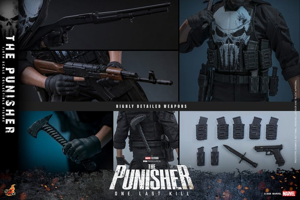Marvel Television Masterpiece Actionfigur 1/6 The Punisher 31 cm