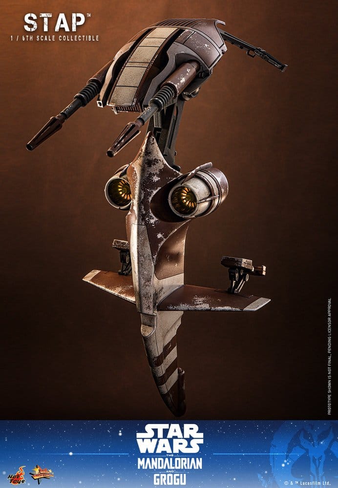 Star Wars: The Mandalorian & Grogu Movie Masterpiece Zubehör 1/6 STAP 32 cm