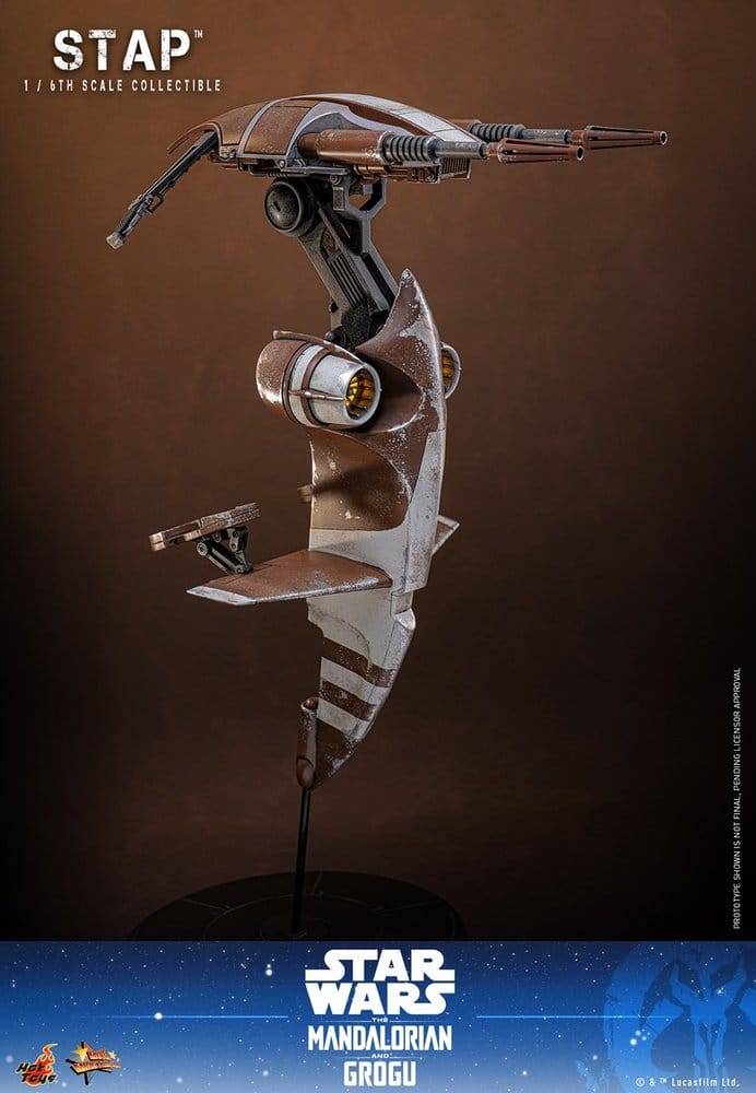 Star Wars: The Mandalorian & Grogu Movie Masterpiece Zubehör 1/6 STAP 32 cm