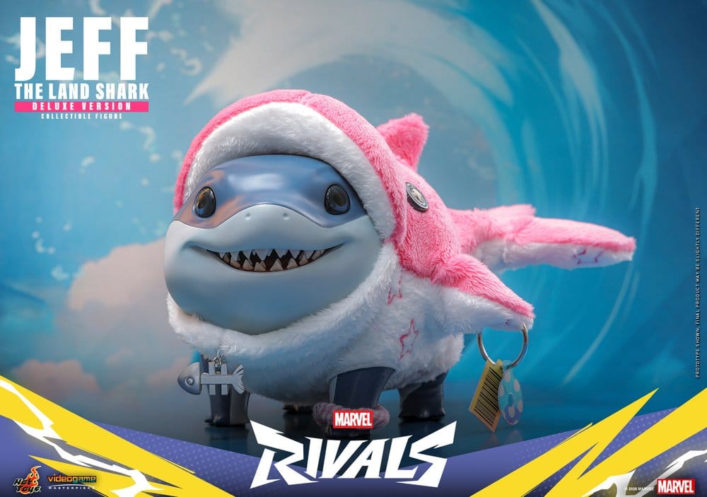 Marvel Rivals Videogame Masterpiece Series Actionfigur Jeff the Land Shark (Deluxe Version) 11 cm