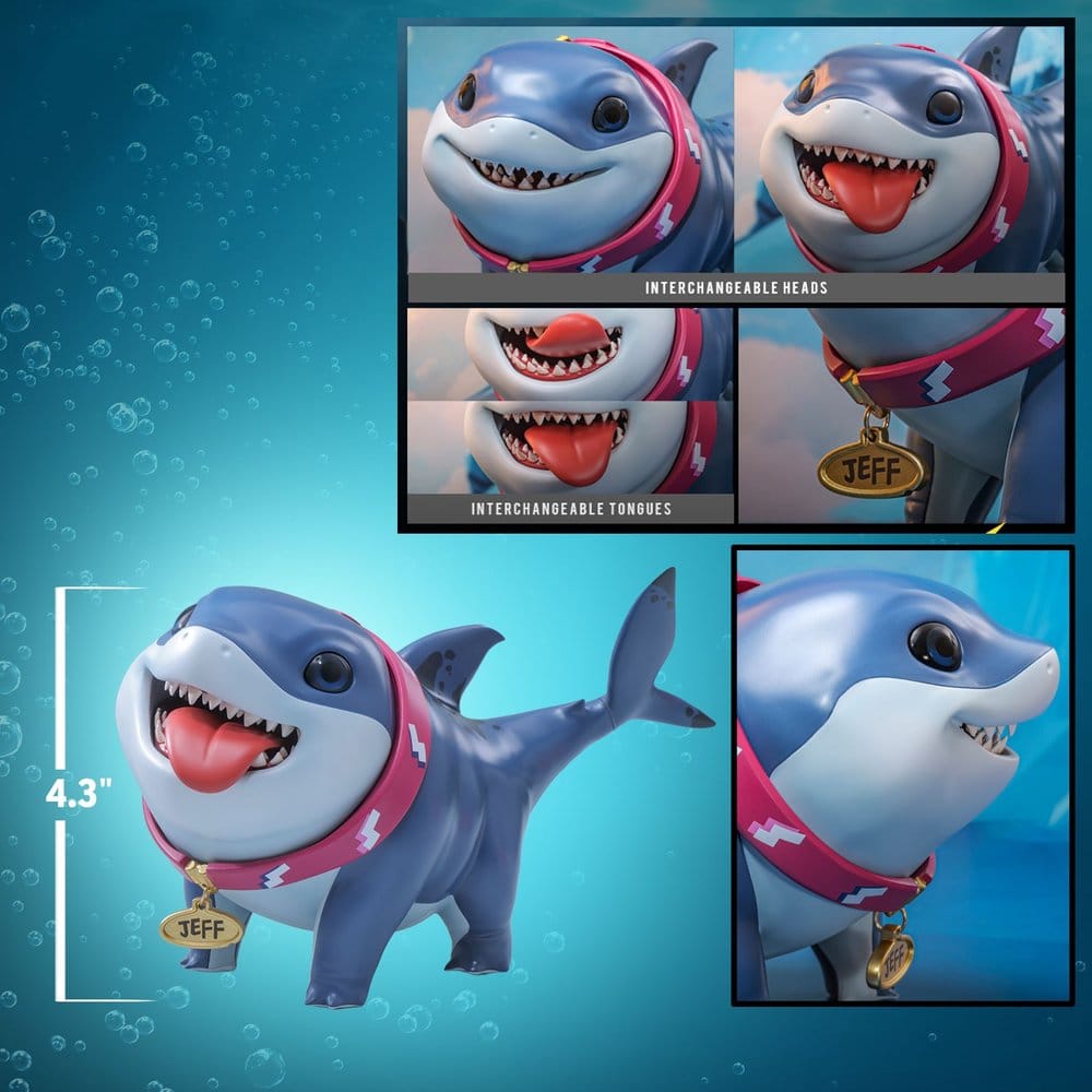 Marvel Rivals Videogame Masterpiece Series Actionfigur Jeff the Land Shark 11 cm