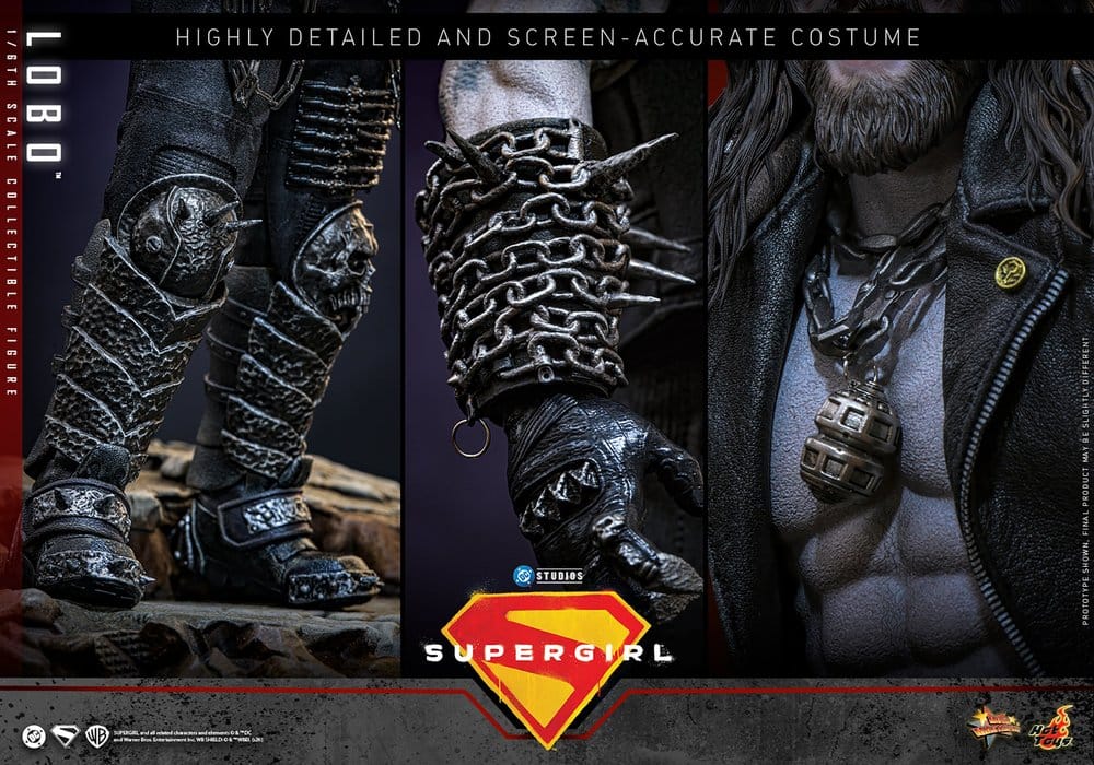 DC Comics Movie Masterpiece Actionfigur 1/6 Lobo 33 cm