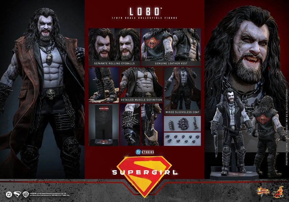 DC Comics Movie Masterpiece Actionfigur 1/6 Lobo 33 cm