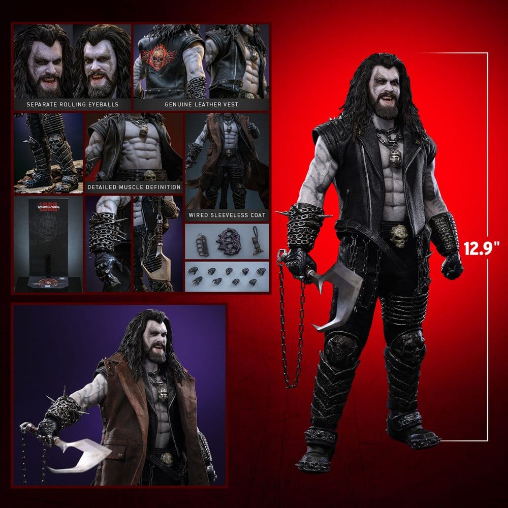DC Comics Movie Masterpiece Actionfigur 1/6 Lobo 33 cm