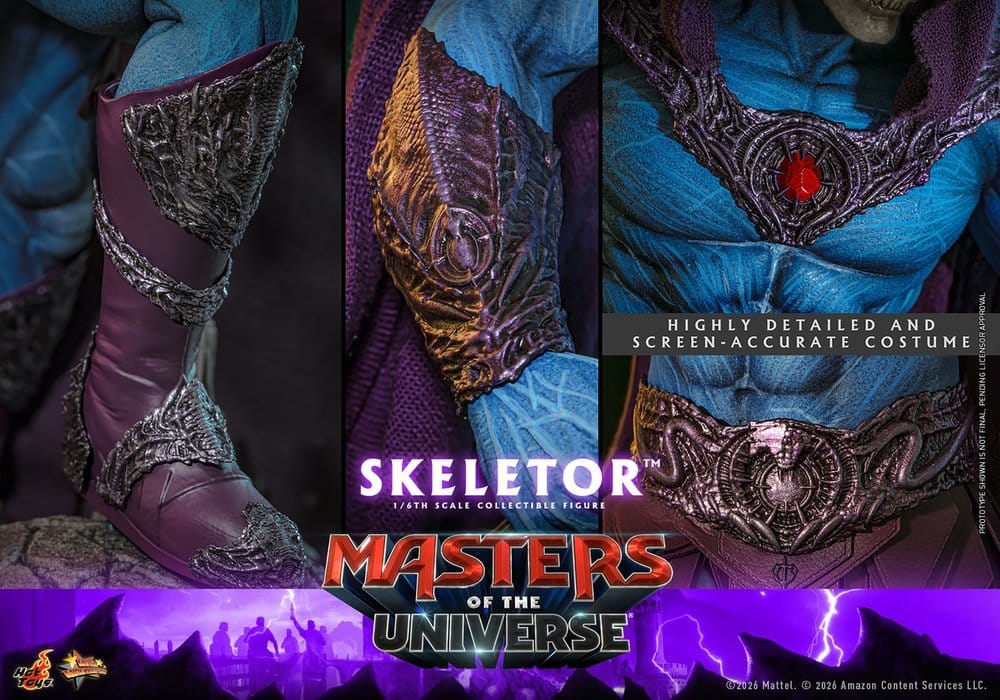 Masters of the Universe Movie Masterpiece Actionfigur 1/6 Skeletor 31 cm