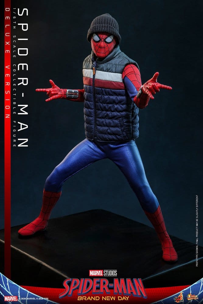 Marvel Spider-Man: Brand New Day Actionfigur 1/6 Spider-Man (Deluxe Version) 29 cm