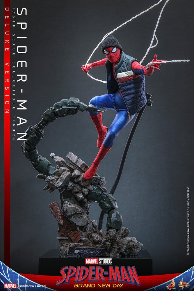 Marvel Spider-Man: Brand New Day Actionfigur 1/6 Spider-Man (Deluxe Version) 29 cm
