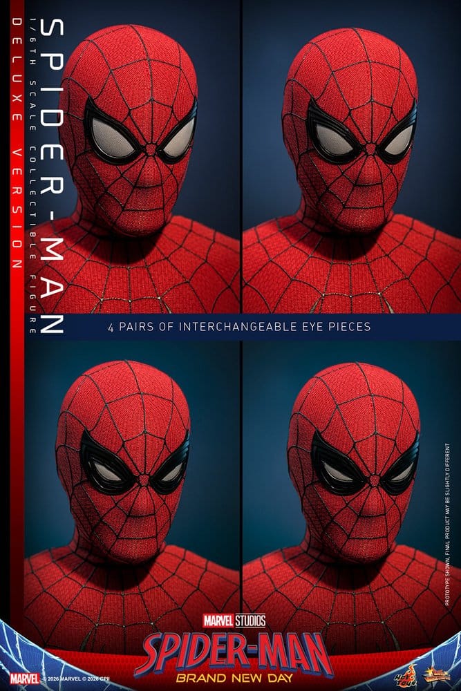 Marvel Spider-Man: Brand New Day Actionfigur 1/6 Spider-Man (Deluxe Version) 29 cm