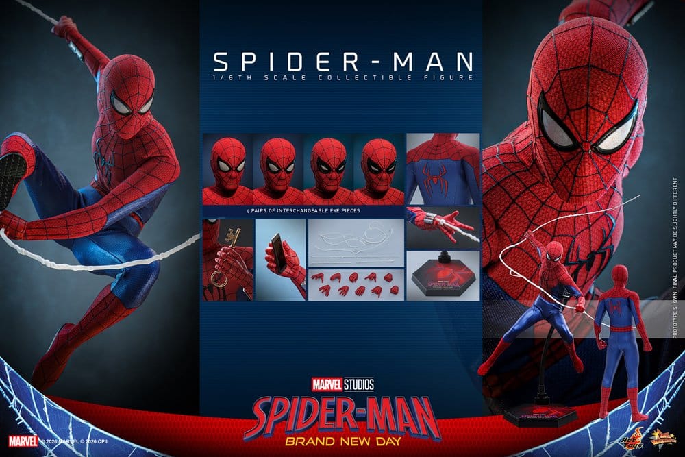 Marvel Spider-Man: Brand New Day Actionfigur 1/6 Spider-Man 29 cm