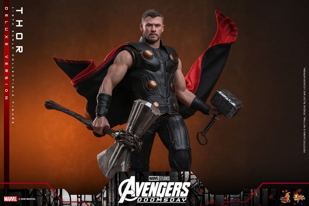 Avengers: Doomsday Movie Masterpiece Actionfigur 1/6 Thor (Deluxe Version) 32 cm