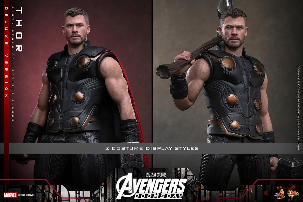 Avengers: Doomsday Movie Masterpiece Actionfigur 1/6 Thor (Deluxe Version) 32 cm