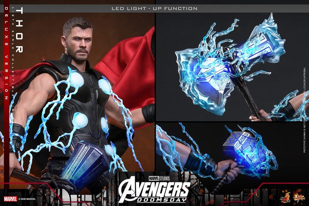 Avengers: Doomsday Movie Masterpiece Actionfigur 1/6 Thor (Deluxe Version) 32 cm