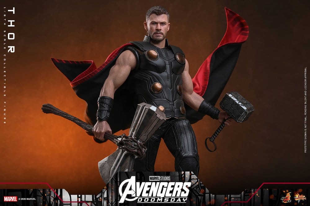 Avengers: Doomsday Movie Masterpiece Actionfigur 1/6 Thor 32 cm