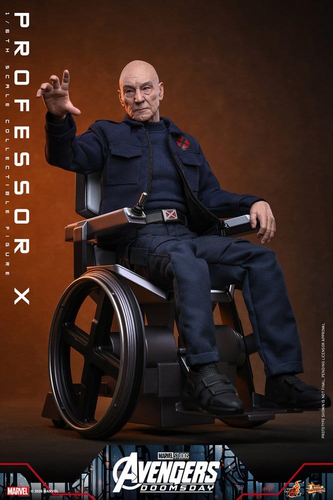 Marvel X-Men Actionfigur 1/6 Professor X 25 cm