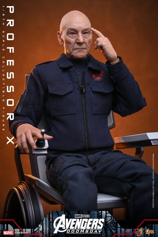 Marvel X-Men Actionfigur 1/6 Professor X 25 cm