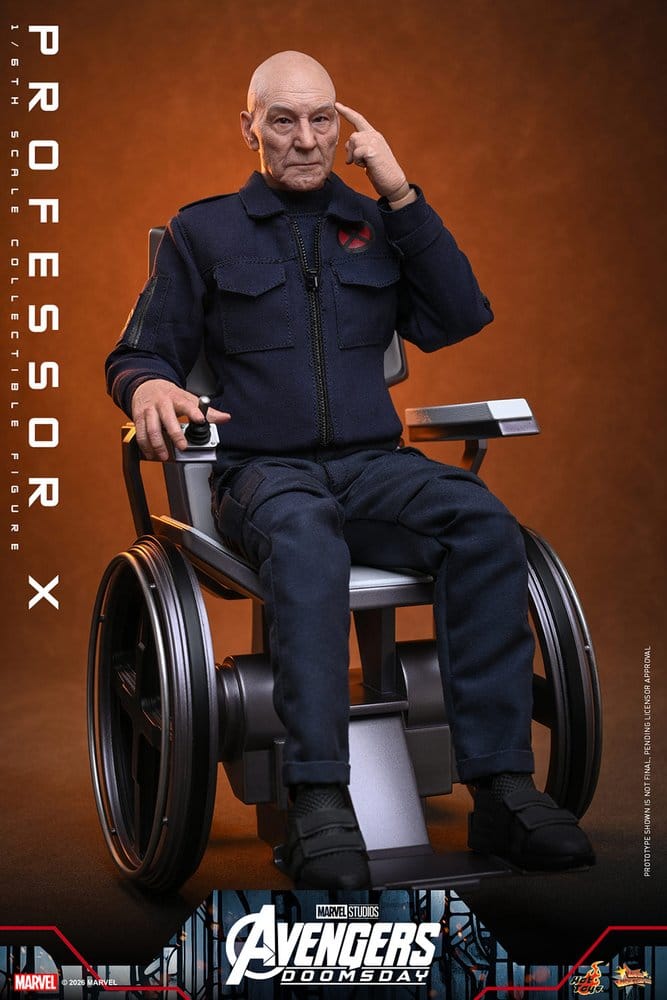 Marvel X-Men Actionfigur 1/6 Professor X 25 cm