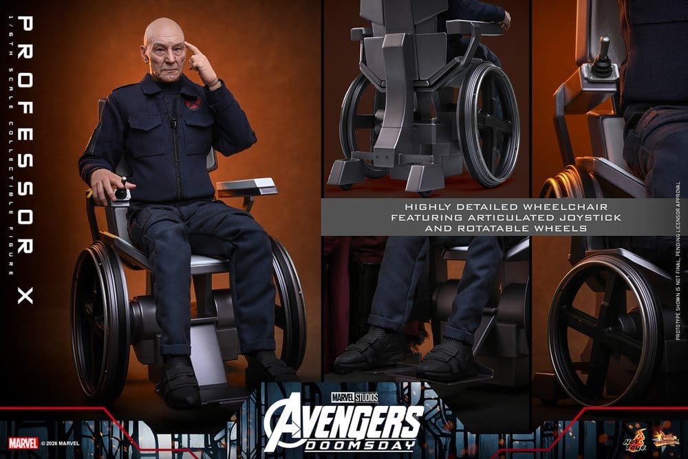 Marvel X-Men Actionfigur 1/6 Professor X 25 cm