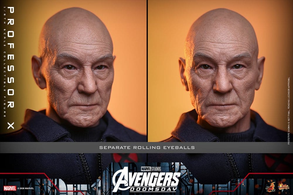 Marvel X-Men Actionfigur 1/6 Professor X 25 cm