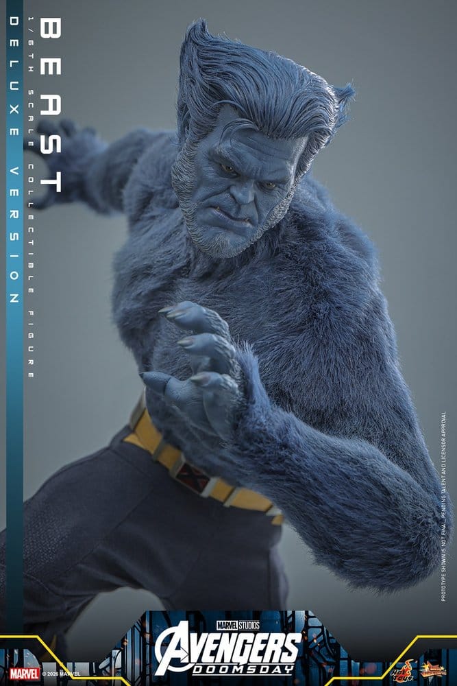 Marvel X-Men Movie Masterpiece Actionfigur 1/6 Beast (Deluxe Version) 33 cm