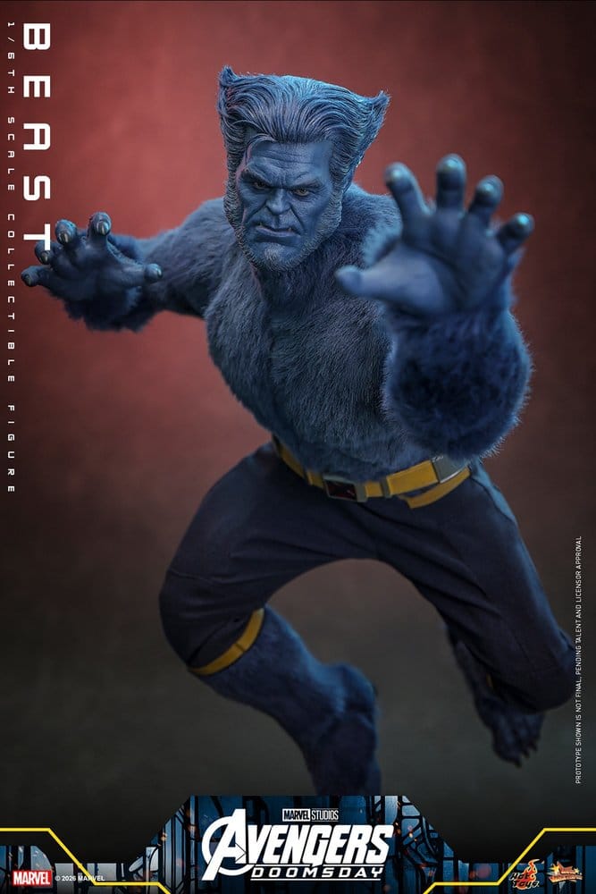 Marvel X-Men Movie Masterpiece Actionfigur 1/6 Beast (Collector Edition) 33 cm