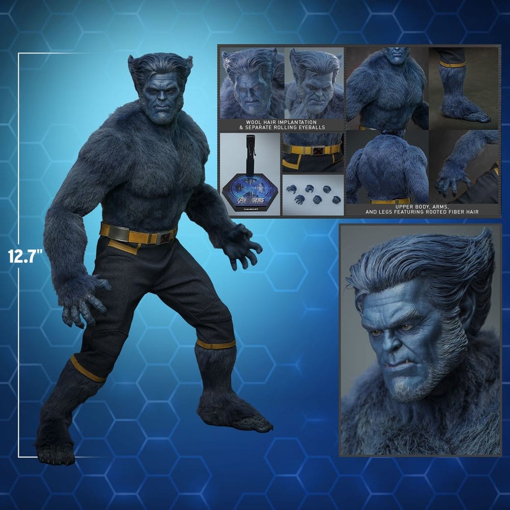 Marvel X-Men Movie Masterpiece Actionfigur 1/6 Beast (Collector Edition) 33 cm