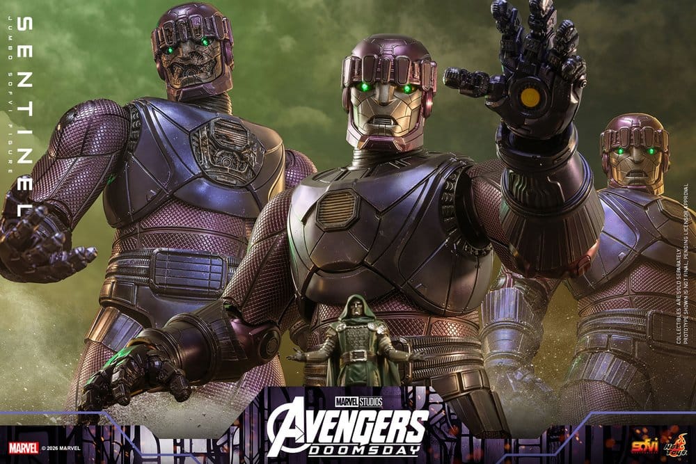 Marvel Sofvi Masterpiece Series Actionfigur Sentinel 60 cm