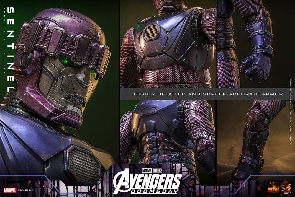 Marvel Sofvi Masterpiece Series Actionfigur Sentinel 60 cm