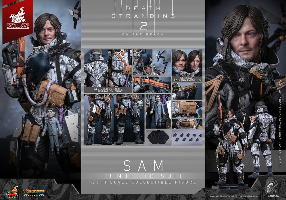 Death Stranding Actionfigur 1/6 Sam Porter Bridges (Junji Ito Suit) heo exclusive 31 cm