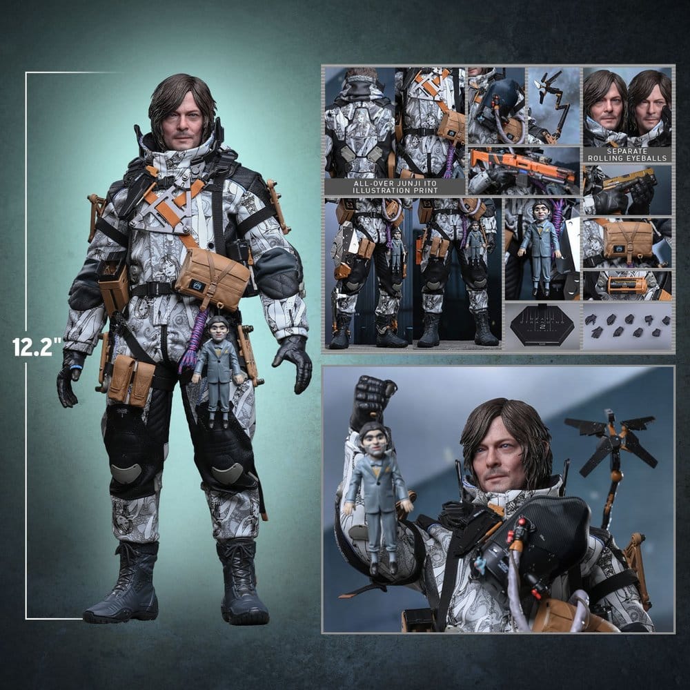 Death Stranding Actionfigur 1/6 Sam Porter Bridges (Junji Ito Suit) heo exclusive 31 cm