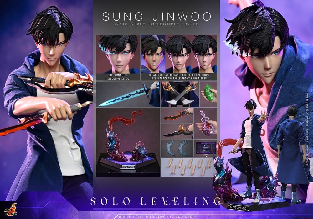 Solo Leveling Actionfigur 1/6 Sung Jinwoo 32 cm