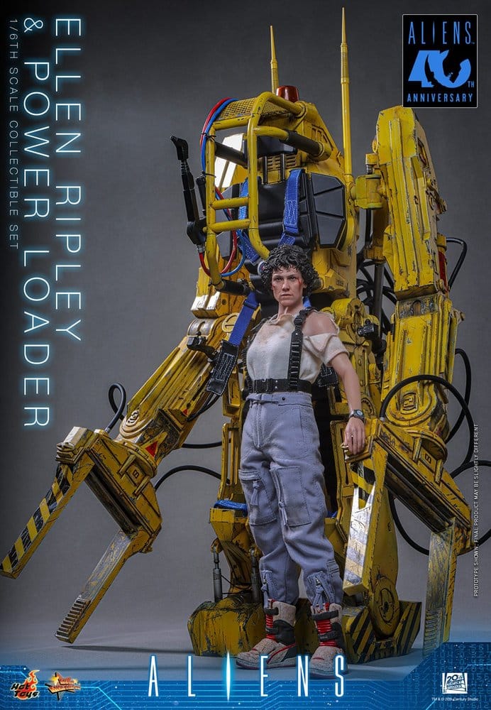 Alien Movie Masterpiece Figuren Set 1/6 Ellen Ripley und Power Loader 52 cm
