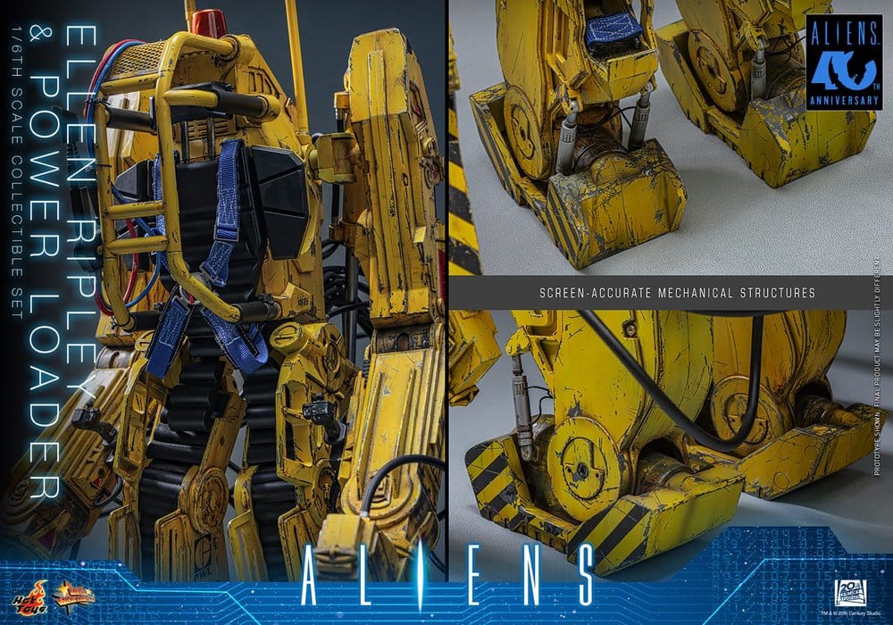 Alien Movie Masterpiece Figuren Set 1/6 Ellen Ripley und Power Loader 52 cm