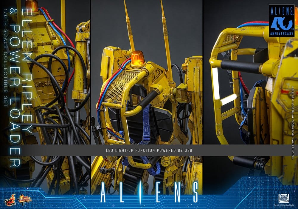 Alien Movie Masterpiece Figuren Set 1/6 Ellen Ripley und Power Loader 52 cm